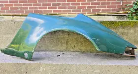 91150306104 Porsche Used Original 911 912 Coupe Left Rear Quarter Panel Section Turbo Flare