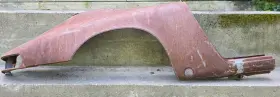 91150306204 Porsche Nice Clean Used Original Genuine 911 912 Coupe Right Rear Quarter Panel