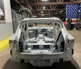 95b813303bygrv Porsche 2015-2025 Macan 95b Rear Trunk Frame Body Panel Structure Cut White Oem