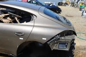 97050396500-23428 Porsche 2010-2013 Panamera Rear Quarter Panel Left Topaz Brown Oem Used