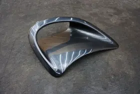99650456300 Porsche Rear Left Wing Air Intake Duct Panel 911 Turbo 996 2001-05