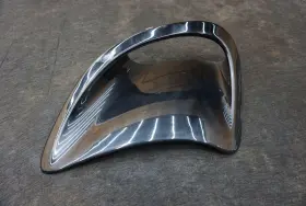 99650456400 Porsche Rear Right Wing Air Intake Duct Panel 911 Turbo 01-05 Note