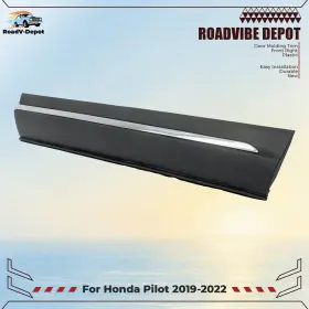 Rvd15532d Roadvibe-depot Suit For Honda Pilot 2019-2022 Plastic Front Right Door Lower Side Molding Trim