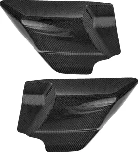Cf-825-001 Saddlemen Side Cover Black / Carbon Fiber Gloss