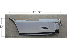 710-60l Sherman Lh Side Quarter Panel Rear Lower Section Fits El Camino