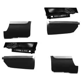 7437154k Sherman Rear Quarter Lower Front And Section Truck Floor 71-72 Plymouth Roadrunner