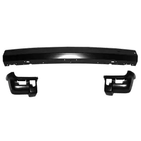7859711k2 Sherman Front Face Bar And Bumper End Caps Kit. Black For 97-01 Jeep Cherokee