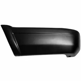7859764l Sherman Rear Bumper End Cap Smooth Black For 97-01 Jeep Cherokee Left