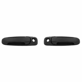 8002381 Sherman Black Textured Outside Front Door Handle 02-08 Dodge Ram Dakota 1500 Pickup Pair