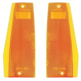 L0110k Sherman Front Side Marker Kit Amber For 84-96 Jeep Cherokee Xj 84-90 Wagoneer
