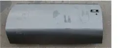 710-10al Sherman Parts Front Driver Side Door Shell For Gmc Caballero 1986-1987