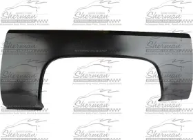 923-50l Sherman Parts Driver Side/left Wheel Opening Panel For 1973-1974 C15/c25/c35/k15/k25