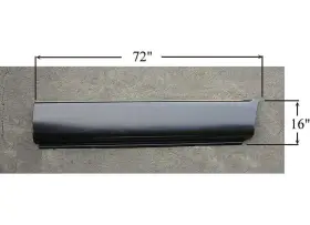 Sherman Parts She562-08l 562-08l Lh Side Pnl Lwr Econoline 75-91
