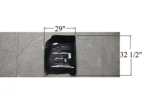 Sherman Parts She705-46tl Front Section Floor Pan 1964-72 Chevelle Beaumont Malibu El