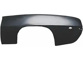 Sherman Parts She831-50l 831-50l Quarter Panel Skin With Bird Marker Light Hole