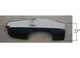 Sherman Parts She853-50l 853-50l Quarter Panel Skin 1970-72 Gto 2-door 78 X 33 Modify For C