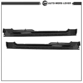 Al2661744lv Silscvtt Black Rocker Panel For Ford F150 Pickup 2009-2014 Truck Super/extended Cab