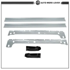 Al2885235lv Silscvtt For Sierra 1500 1999 2000-2007 Inner And Outer Rocker Panels With Cab Corners Steel