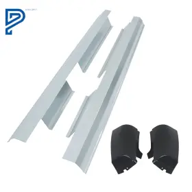 Po1045425lt Silscvtt Lh&rh Outer Rocker Panel And Cab Corner Pair For Silverado Gmc Crew 07-2013