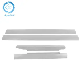 Skyup2018 Su1450174ku Rocker Panel Left And Right Silver 4 Pcs Set For Express Savana Van Slip-on 96-14