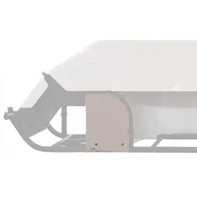 97065008 Speedway Motors Eagle Mini Sprint Left Front Radiator Side Panel