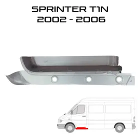A9016160175 Sprinter Parts Us Driver Side Door Step With Inner Seal For Mercedes Dodge T1n 2002-2006