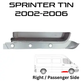 A9016160275 Sprinter Parts Us Right Side Door Step With Inner Seal For Mercedes Dodge T1n 2002-2006