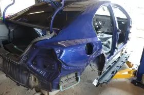 160-10757r Subaru 22-23 Wrx Blue Passenger Right Rear Quarter Panel Assembly