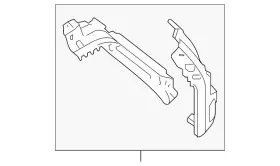 51472ag07a9p Subaru Genuine Rear Reinforced