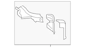 51572fg1229p Subaru Genuine Upper Panel