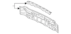 52401fl0209p Subaru Genuine Rear Body Panel