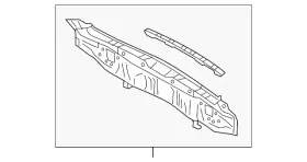 52401sg0109p Subaru Genuine Rear Body Panel