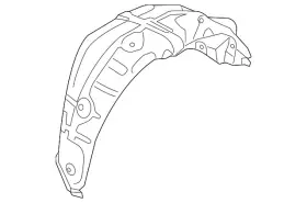 59122sj011 Subaru Genuine Splash Shield