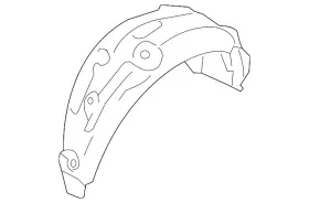 59122xc01a Subaru Genuine Splash Shield