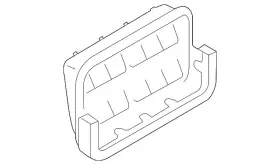 72651xc00b Subaru Genuine Grille Air Vent