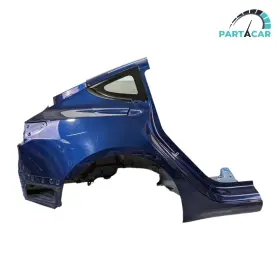 301006s2 Tesla 2021-2023 M3 Rear Passenger Quarter Panel Cut Out Black Molding Ppsb Scuff