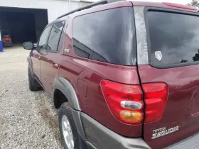 160-59337bl Toyota 04 2004 Sequoia Quarter Panel Cut Left Driver Maroon