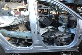 198-10303r Toyota 2020 Rav4 Right Passenger Side Center B Pillar Metal Cut Silver 1d6