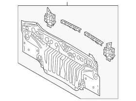 58307-06221 Toyota Genuine Rear Body Panel