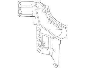 58395-08030 Toyota Genuine Extension Panel