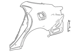 61601-aq020 Toyota Genuine Quarter Panel