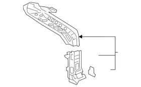 61704-42900 Toyota Genuine Inner Quarter Panel