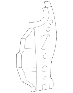 61711-52050 Toyota Genuine Upper Panel