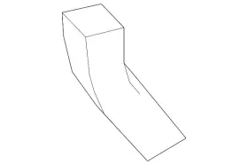 Toyota 61783-48010 Genuine Quarter Panel Insulator