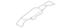 Toyota 62506-0r030 Genuine Quarter Panel Insulator