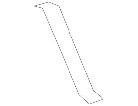 65521-0c010 Toyota Genuine Brace Side Panel Skirt Rear