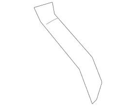 65601-0c040 Toyota Genuine Skirt