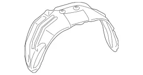 65638-04070 Toyota Genuine Wheelhouse Liner