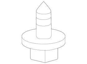 90159-60623 Toyota Genuine Wheel Opening Molding Screw