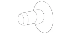 90467-06169 Toyota Genuine Wheelhouse Liner Clip